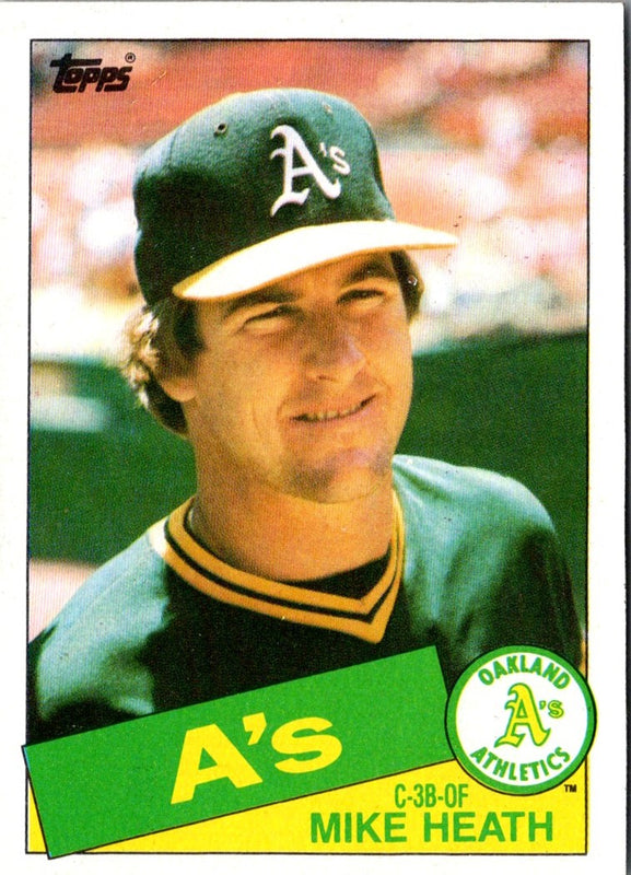 1985 Topps Mike Heath #662