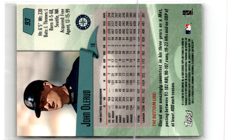 1996 Chrome John Olerud