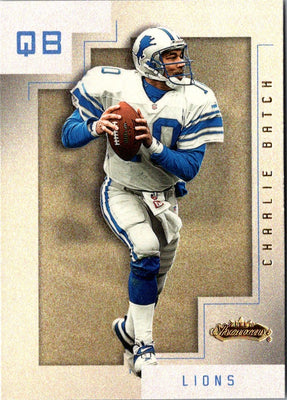 2001 Fleer Showcase Charlie Batch #36