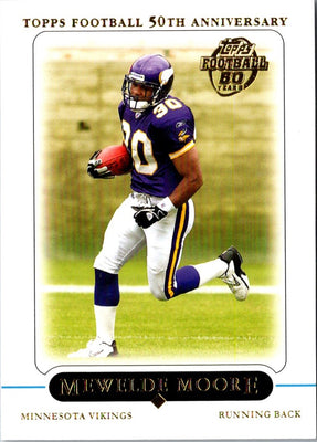 2005 Topps Mewelde Moore #295