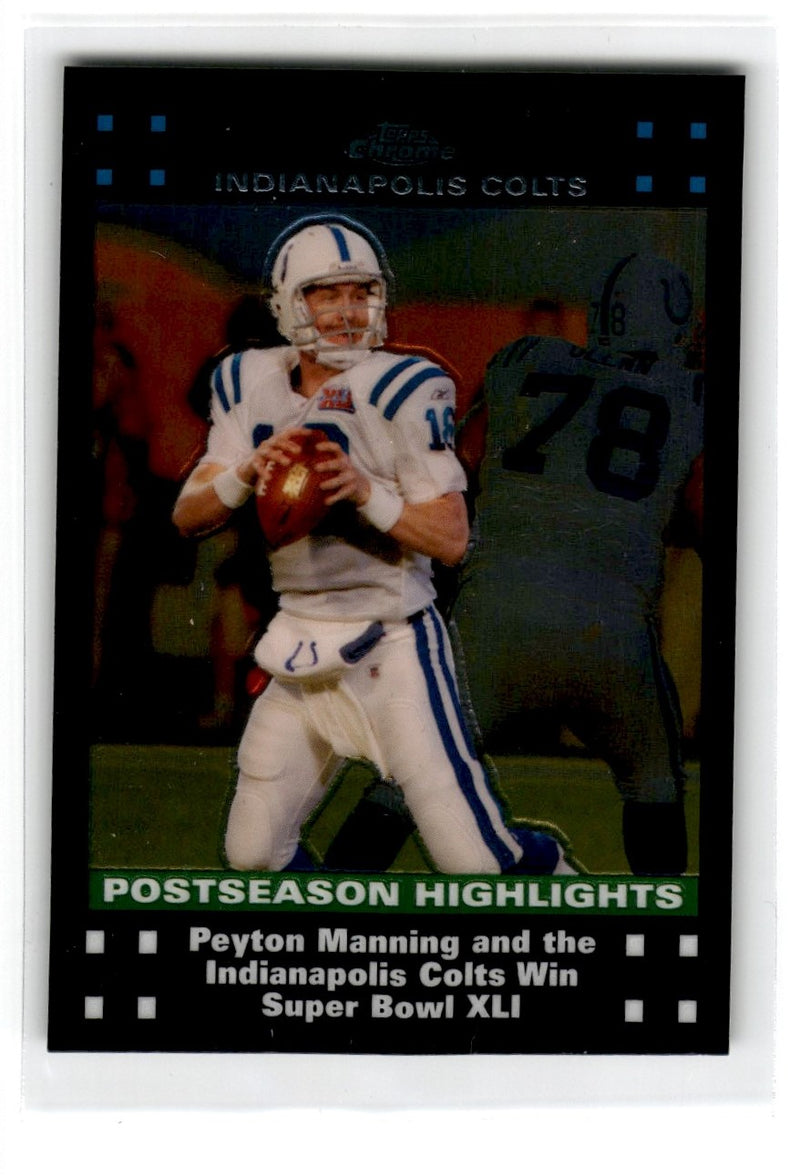 2007 Topps Chrome Peyton Manning