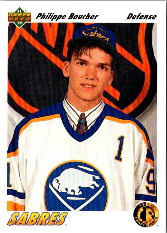1991 Upper Deck Philippe Boucher #68A Rookie