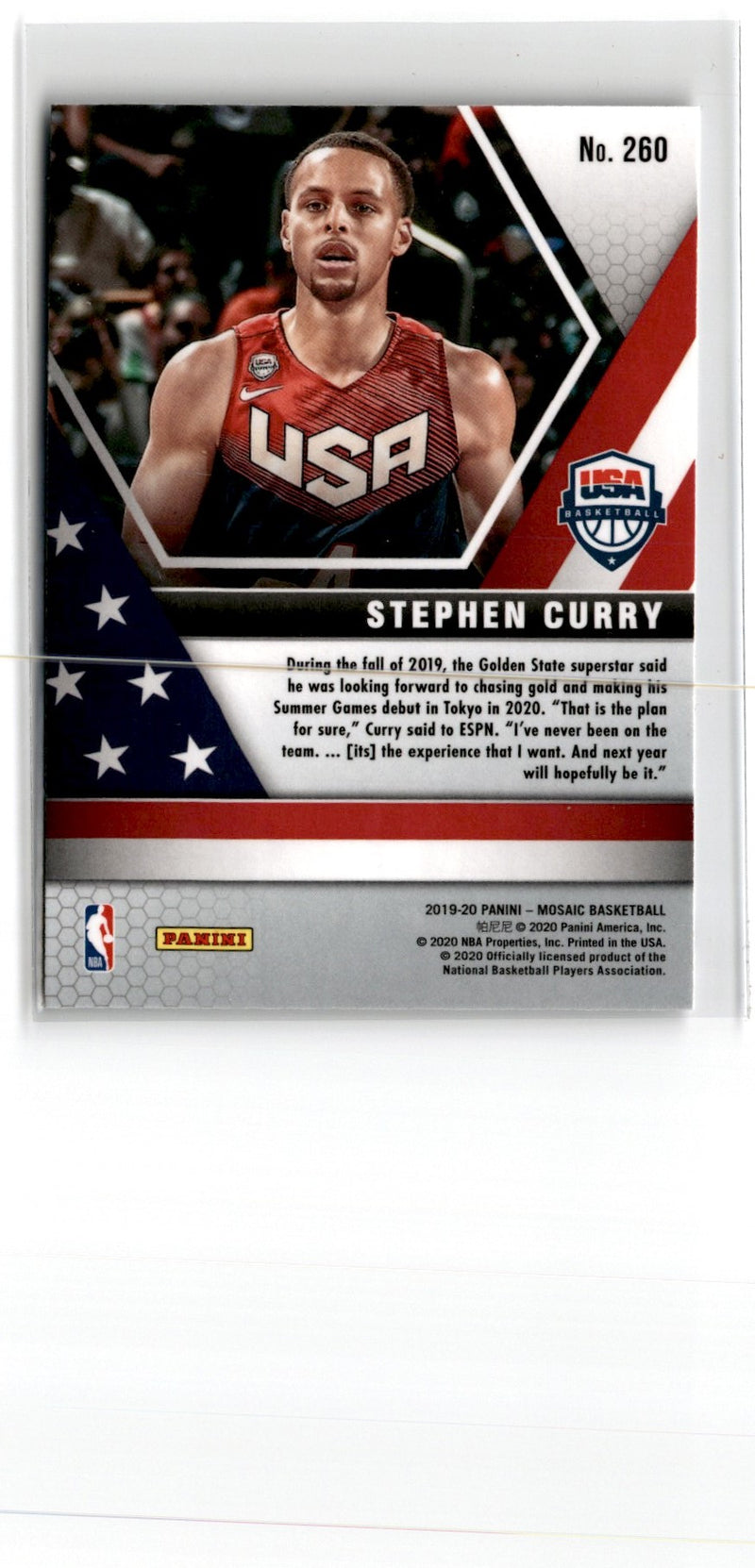 2019 Panini Stephen Curry