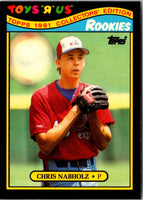 1991 Topps Rookies Chris Nabholz #21