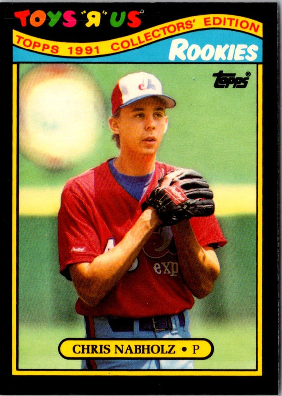 1991 Topps Rookies Chris Nabholz #21