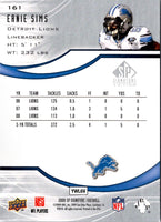 2009 SP Signature Ernie Sims #161