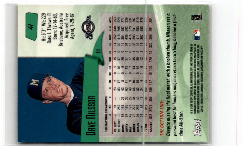 1997 Pacific Prisms Dave Nilsson