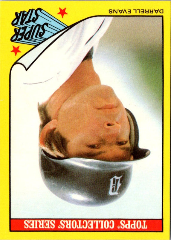 1986 Topps Baseball Champion Superstars Darrell Evans #9