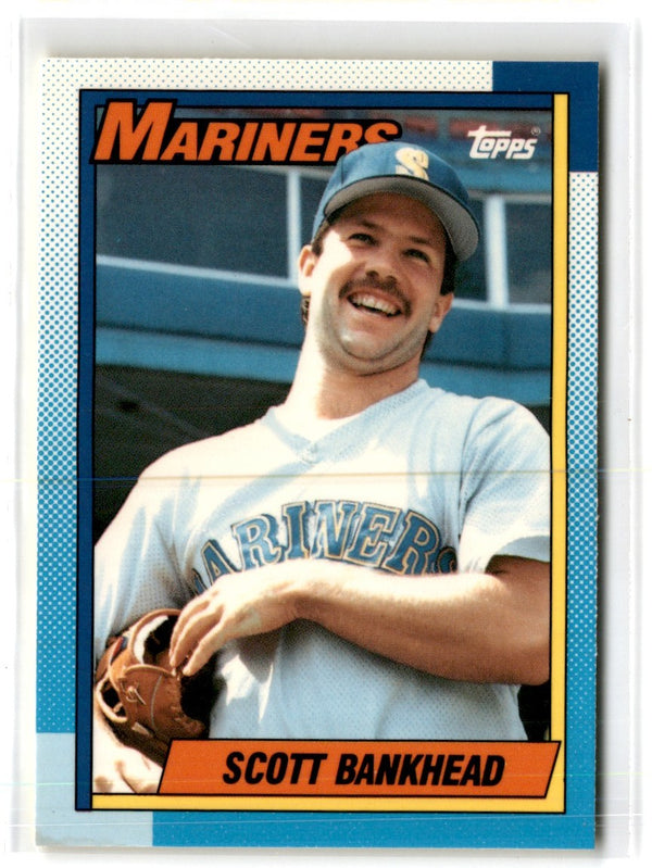 1990 Topps Tiffany Scott Bankhead #213