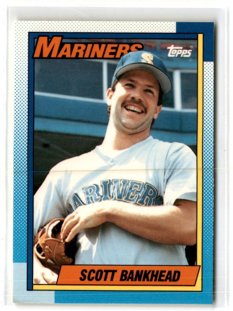 1990 Topps Tiffany Scott Bankhead