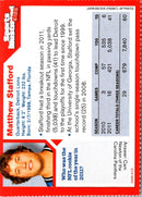 2011 Panini Prime Signatures Signing Hines Ward/Matthew Stafford