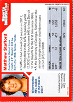 2011 Panini Prime Signatures Signing Hines Ward/Matthew Stafford #6