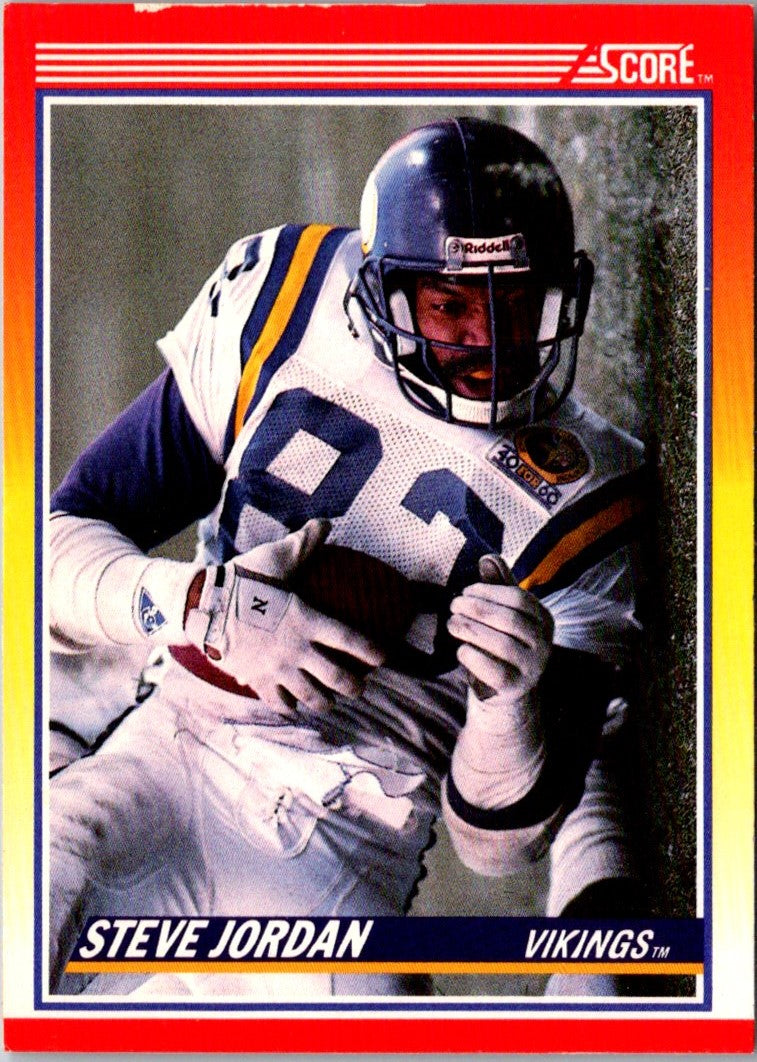 1990 Score Steve Jordan