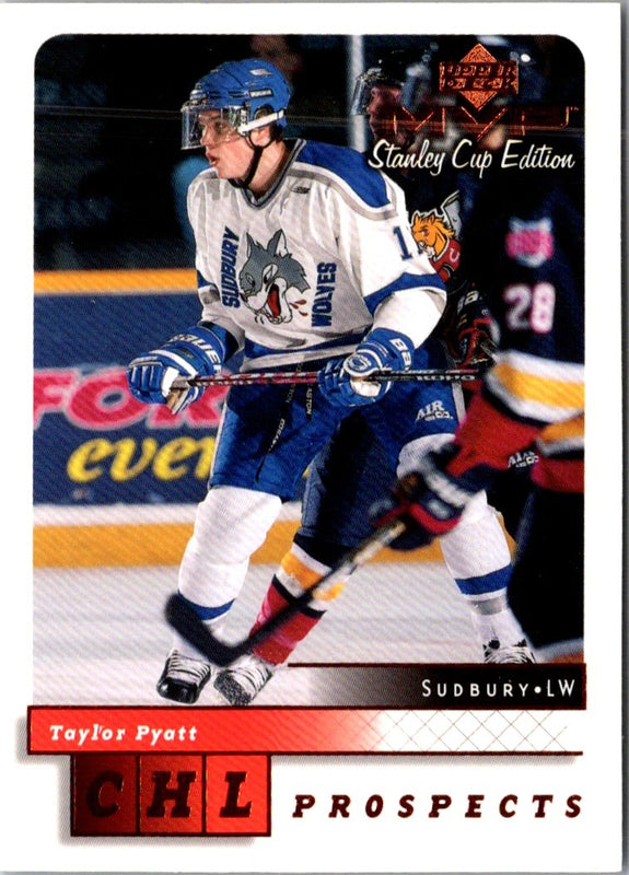 1999 Upper Deck MVP Stanley Cup Silver Script Taylor Pyatt #213