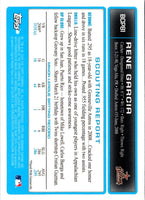 2009 Bowman Chrome Prospects Rene Garcia #BCP81