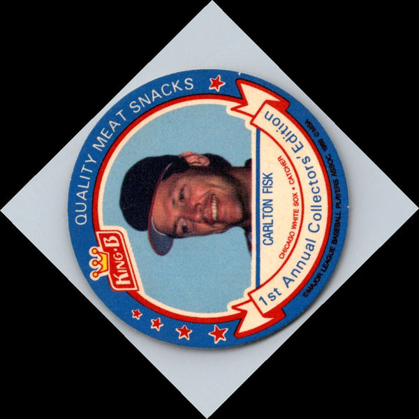 1986 Fleer League Leaders Carlton Fisk #12