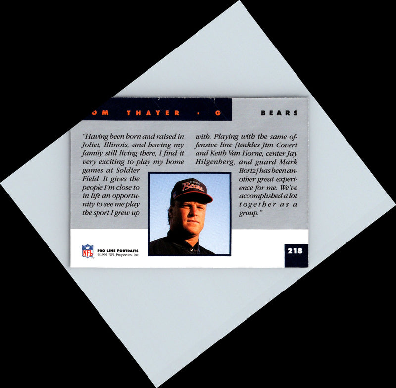 1991 Pro Line Portraits Tom Thayer