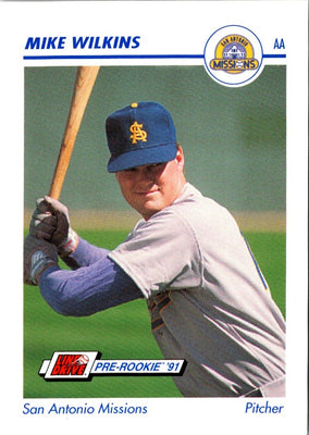 1991 Line Drive AA Mike Wilkins #547