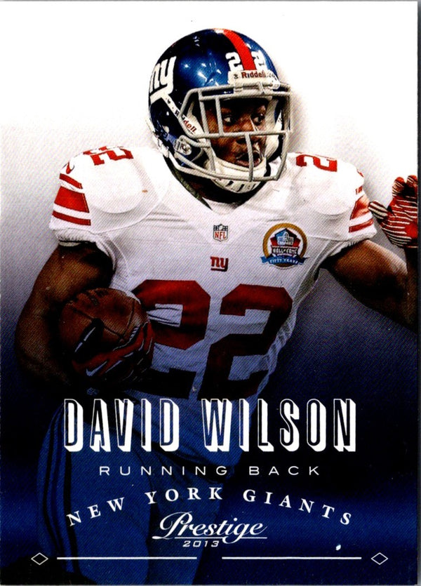 2013 Panini Prestige David Wilson #130