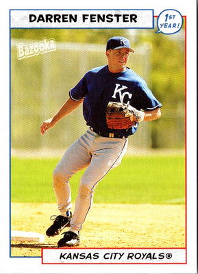 2005 Bazooka Darren Fenster #209 Rookie