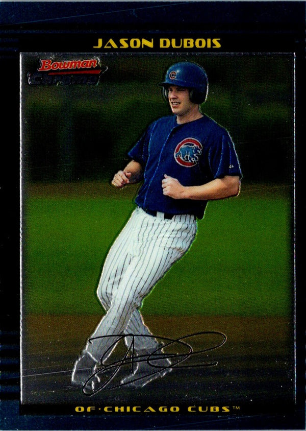 2002 Bowman Draft Picks & Prospects Jason Dubois #BDP105 Rookie