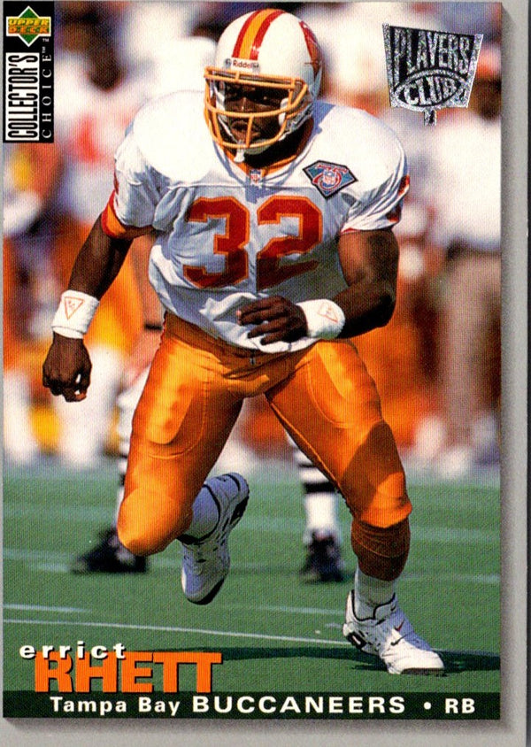 1995 Collector's Choice Player's Club Errict Rhett #158