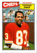 1987 Topps Stephone Paige