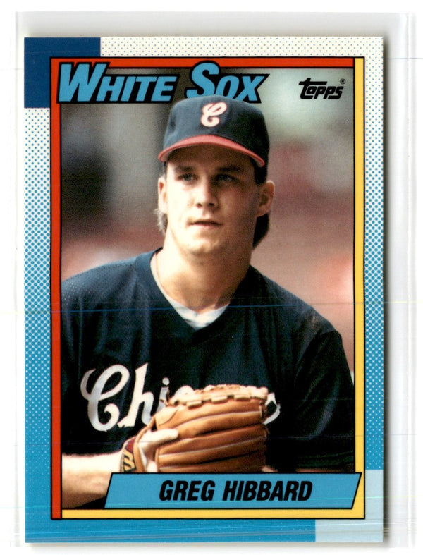 1990 Topps Tiffany Greg Hibbard #769 Rookie