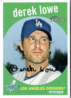 2008 Topps Heritage Derek Lowe #32
