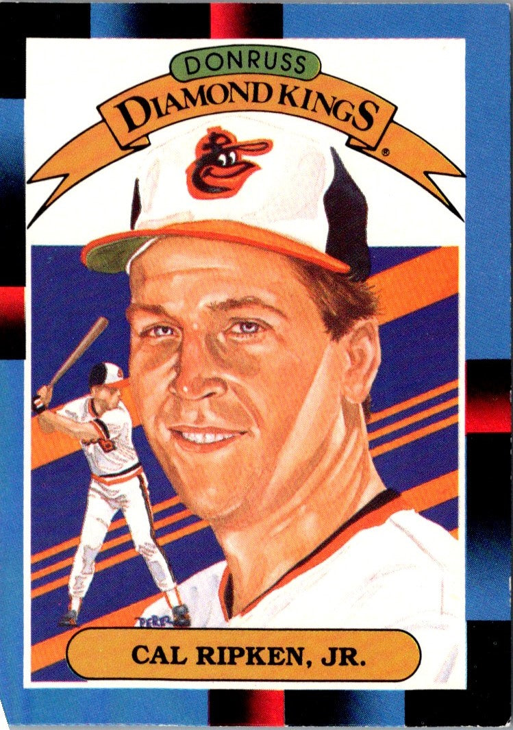 1988 Donruss Diamond Kings Cal Ripken Jr.