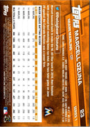 2017 Topps Miami Marlins Marcell Ozuna