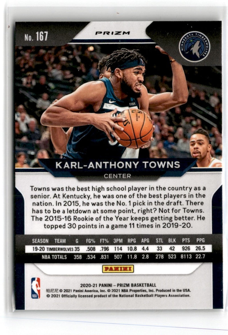 2020 Panini Karl-Anthony Towns