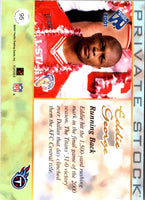 2001 Pacific Private Stock Eddie George #95