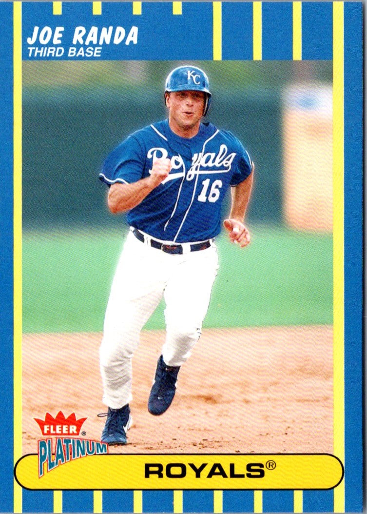 2003 Fleer Platinum Joe Randa