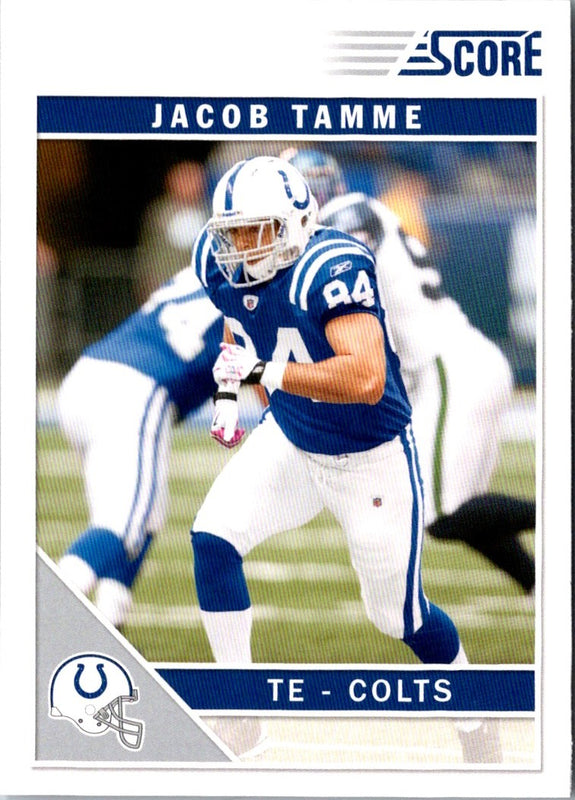 2011 Score Jacob Tamme #126