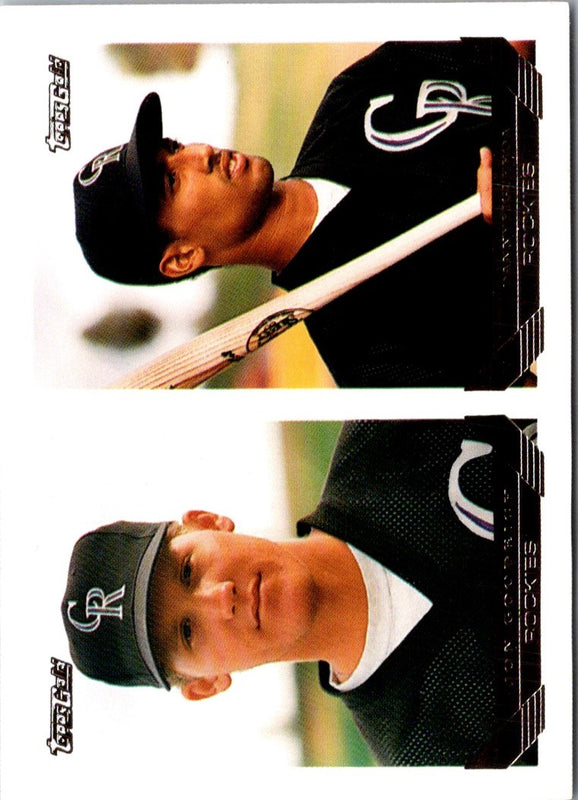 1993 Topps Jon Goodrich/Danny Figueroa #704 Rookie