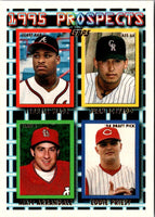 1995 Topps Terrell Wade/Juan Acevedo/Matt Arrandale/Eddie Priest #316 Rookie
