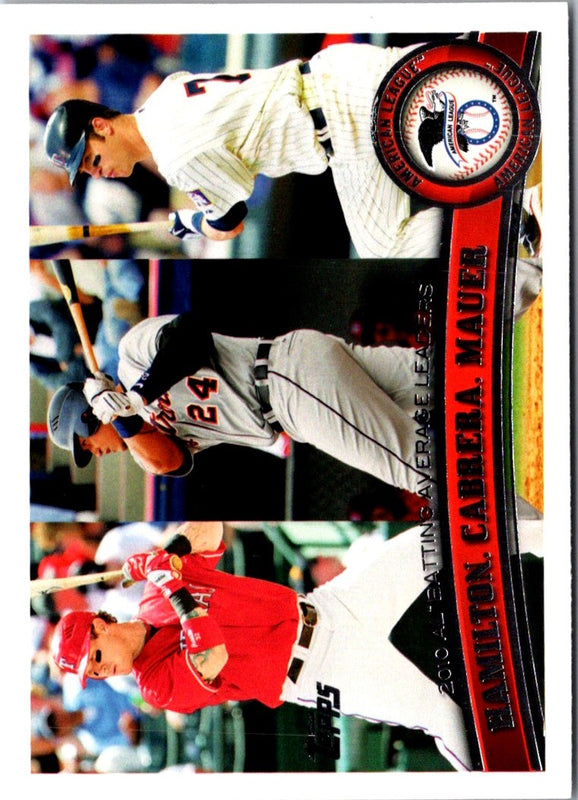 2011 Topps Heritage 1961 American League Batting Leaders #51