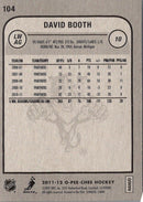 2011 O-Pee-Chee David Booth
