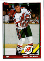 1991 Topps Troy Crowder #374