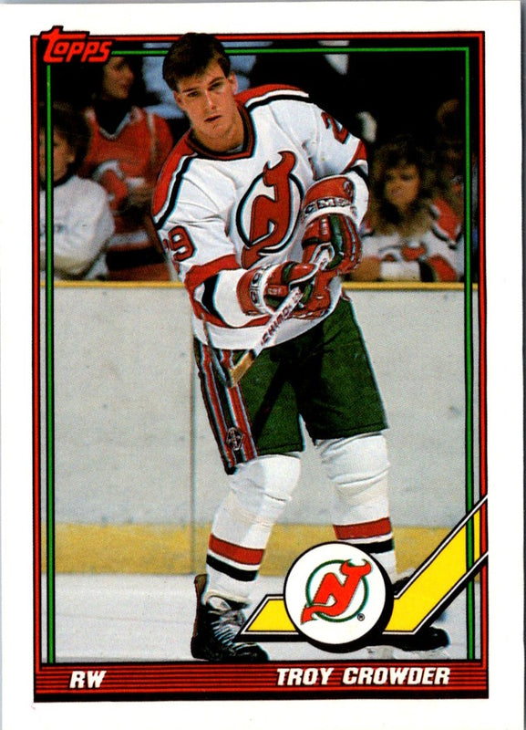 1991 Topps Troy Crowder #374
