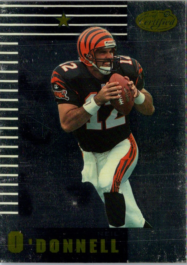 1999 Leaf Certified Neil O'Donnell #72