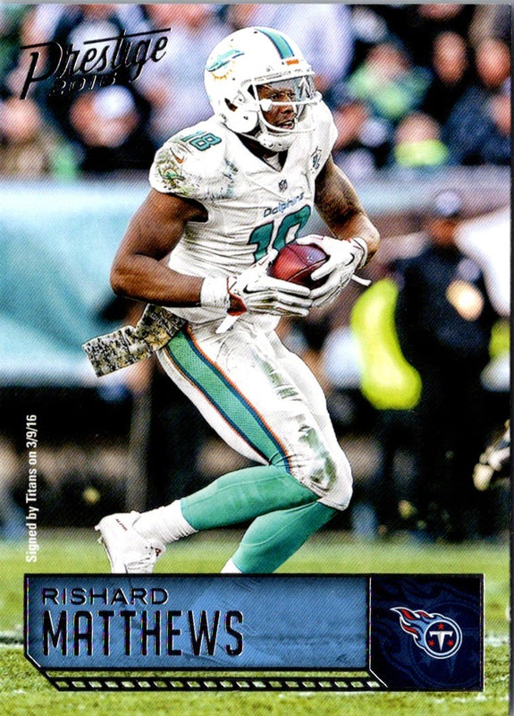 2016 Panini Prestige Rishard Matthews #108