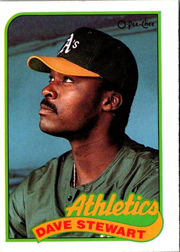 1989 O-Pee-Chee Dave Stewart #145
