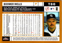 2002 Topps Traded & Rookies Chrome David Wells #T80