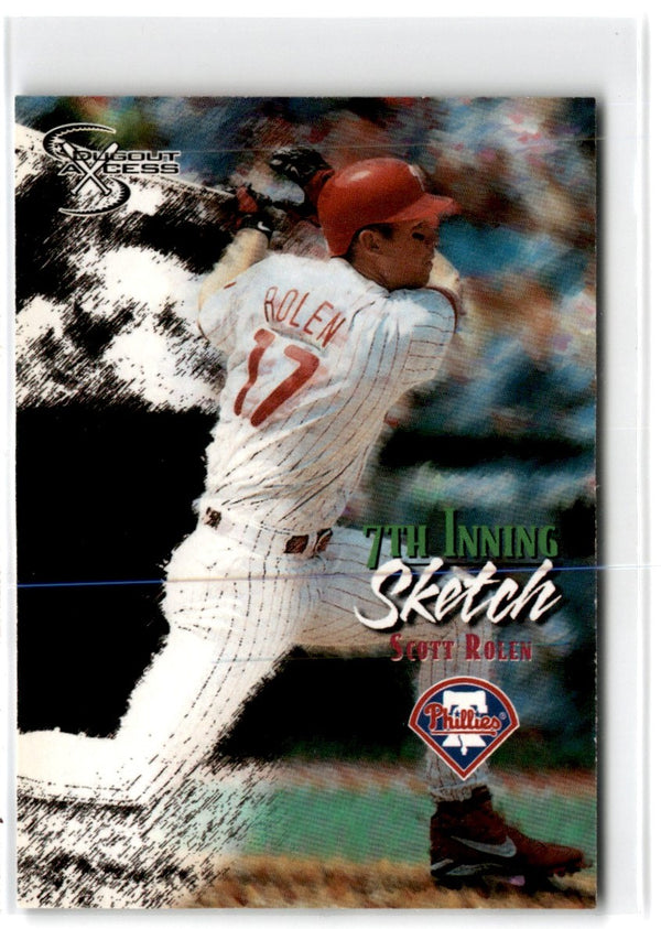 1998 SkyBox Dugout Axcess Scott Rolen #122