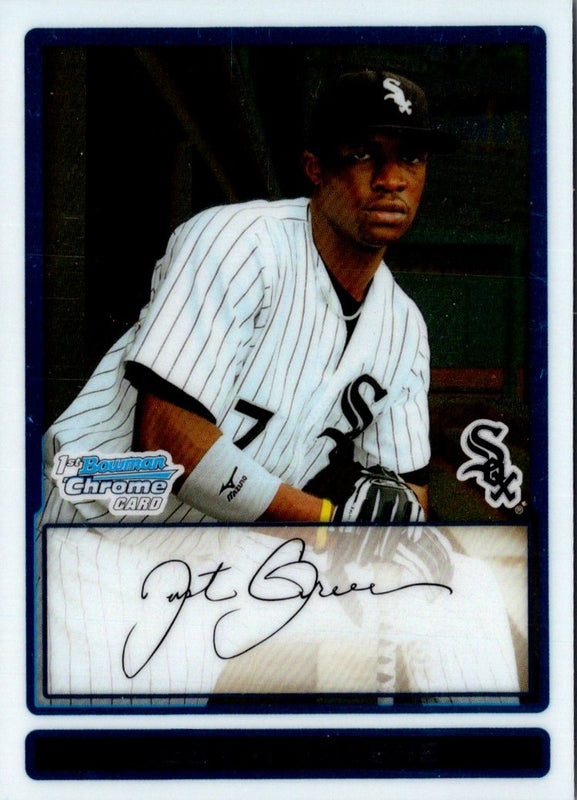 2009 Bowman Chrome Prospects Justin Greene #BCP70