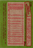 1985 Topps Omar Moreno