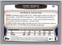 2014 Bowman Chase Headley #66