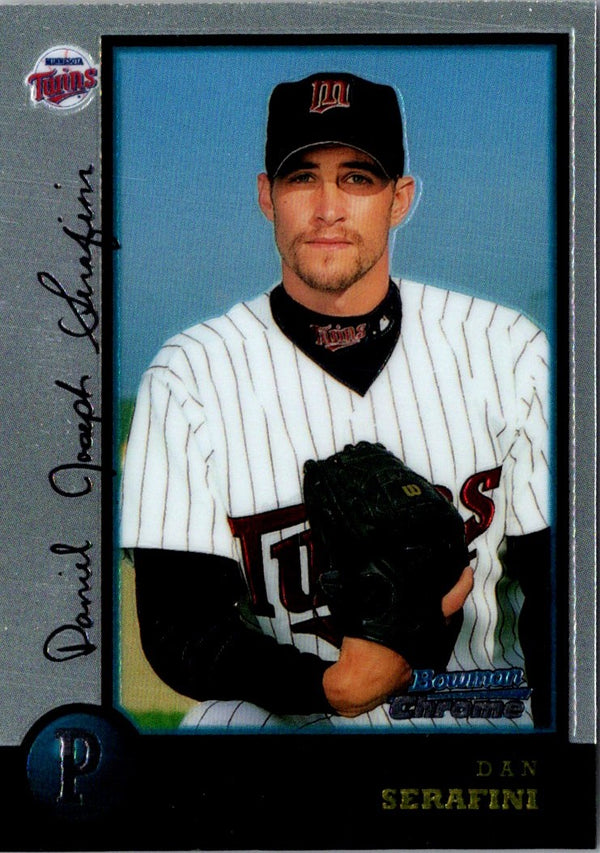 1998 Bowman Chrome Dan Serafini #163